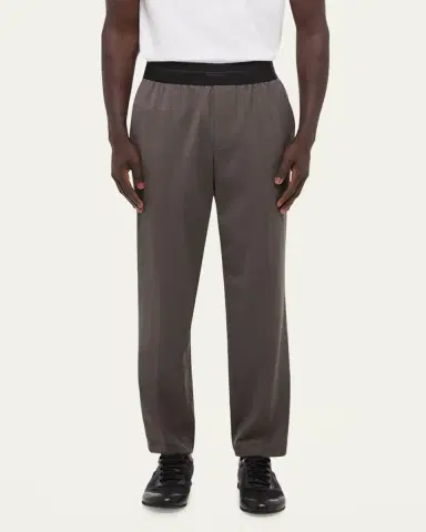 Helmut Lang Men's Tapered Pull-On Trousers | Thumbnail 9