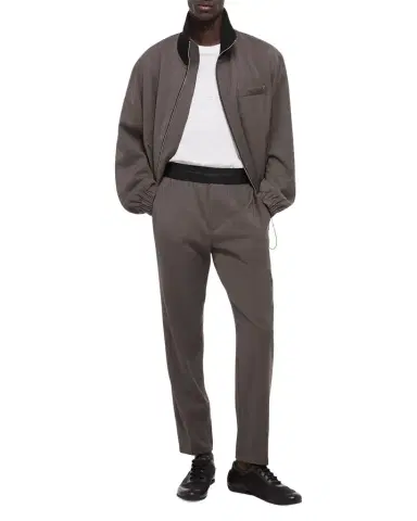 Helmut Lang Men's Tapered Pull-On Trousers | Thumbnail 1