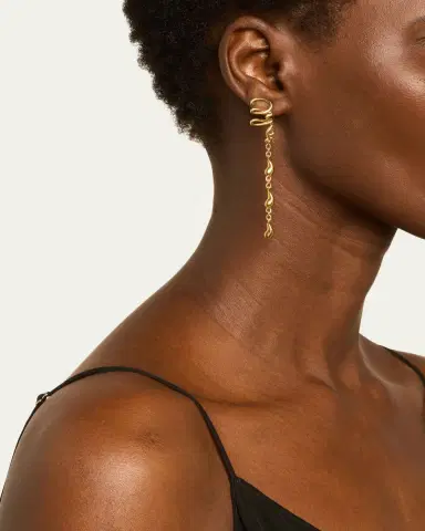 Chloé Laiton Dangle Earrings | Thumbnail 2 Chloé Laiton Dangle Earrings | Thumbnail 2