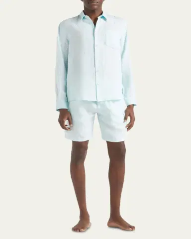Vilebrequin Men's Linen Sport Shirt | Thumbnail 2