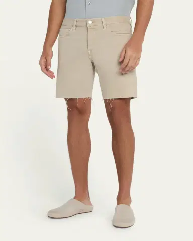 Frame Men's Relaxed Raw Hem Shorts | Thumbnail 4 Frame Men's Relaxed Raw Hem Shorts | Thumbnail 4