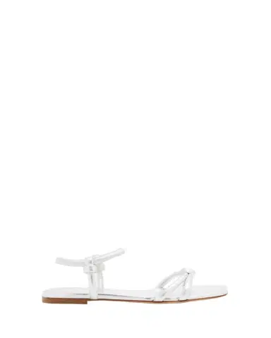 Gianvito Rossi Juno Nappa Leather Knotted Ankle-Strap Sandals | Thumbnail 1 Gianvito Rossi Juno Nappa Leather Knotted Ankle-Strap Sandals | Thumbnail 1