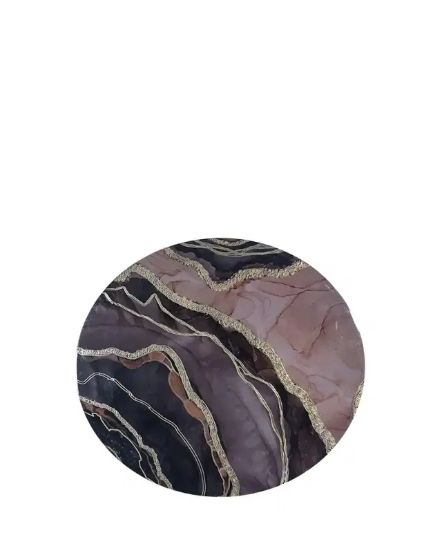 Nomi K Edge Round Lacquer Placemat