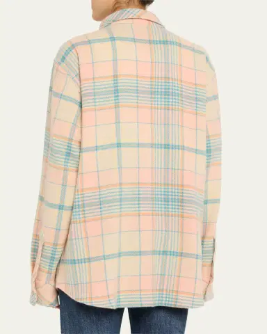 God’s True Cashmere Lover Tartan Cashmere Shirt | Thumbnail 3 God’s True Cashmere Lover Tartan Cashmere Shirt | Thumbnail 3