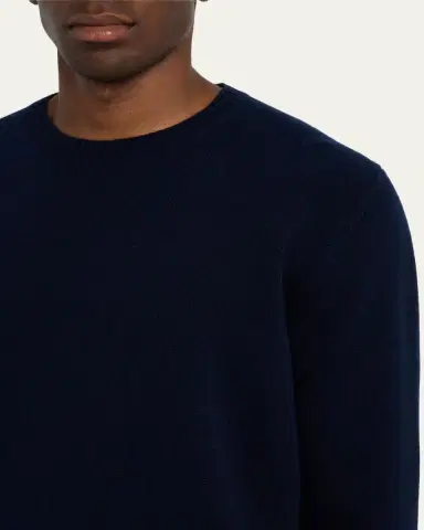Bergdorf Goodman Men's Cashmere Crewneck Sweater | Thumbnail 13 Bergdorf Goodman Men's Cashmere Crewneck Sweater | Thumbnail 13