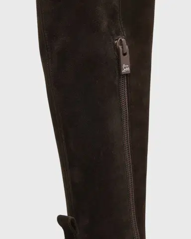 Christian Louboutin 85mm Jane Suede Knee-High Boots | Thumbnail 9