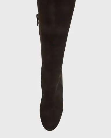 Christian Louboutin 85mm Jane Suede Knee-High Boots | Thumbnail 10