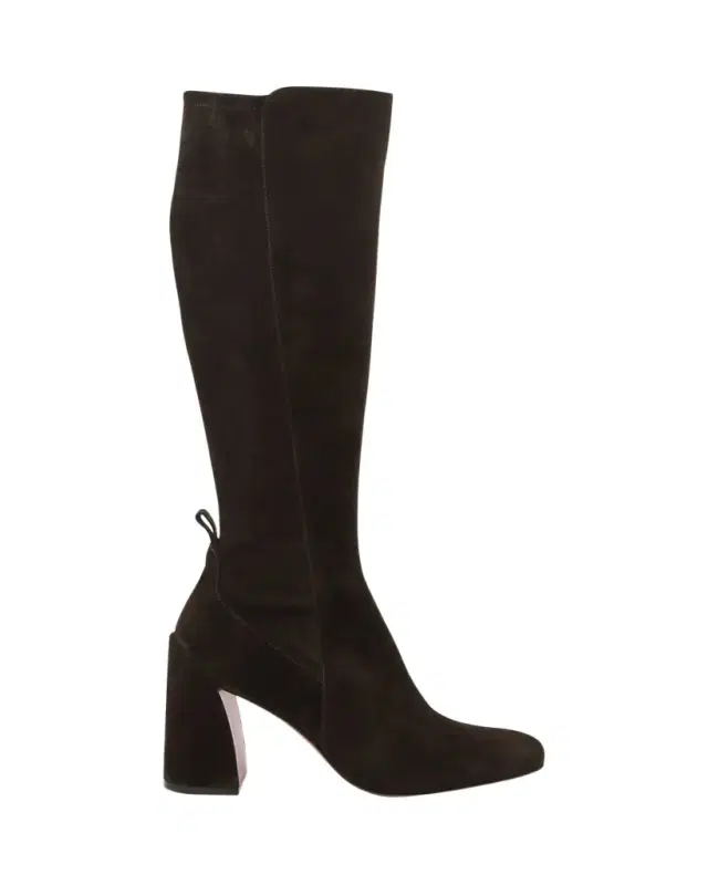 Christian Louboutin 85mm Jane Suede Knee-High Boots