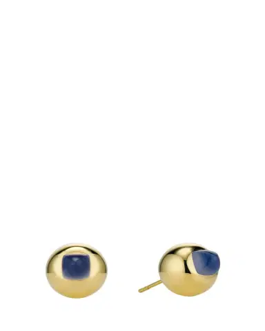 JV Insardi Chalcedony Sugarloaf Stud Earrings | Thumbnail 1