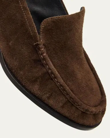3.1 Phillip Lim Nadia Suede Heeled Loafers | Thumbnail 2