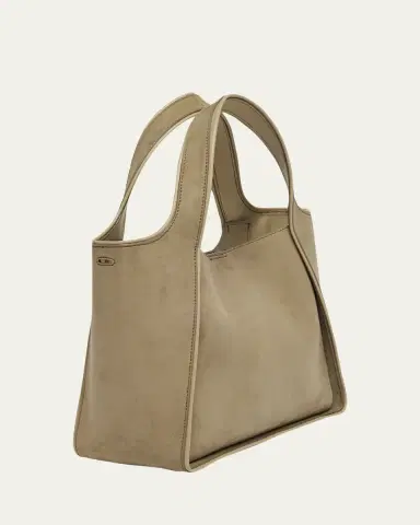 Stella McCartney Logo Alter Suede Shoulder Bag | Thumbnail 2 Stella McCartney Logo Alter Suede Shoulder Bag | Thumbnail 2