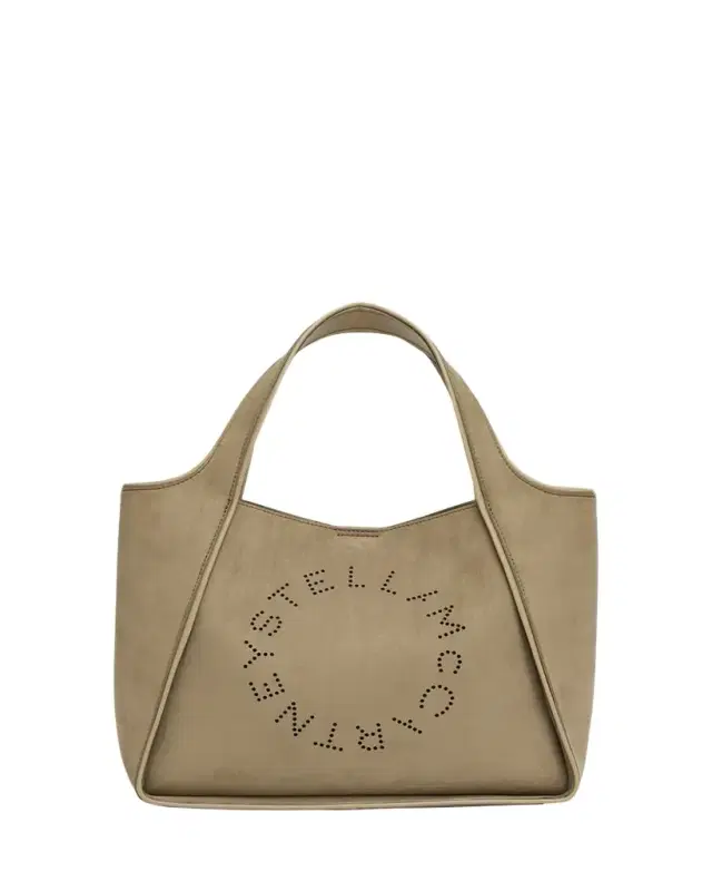 Logo Alter Suede Shoulder Bag