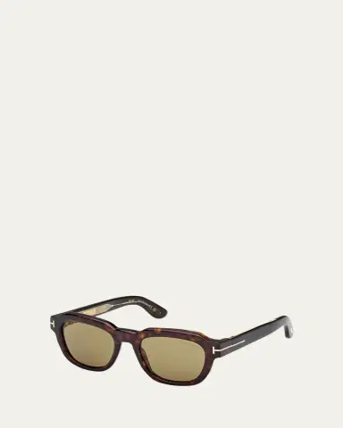Tom Ford Men's Icon Collection Acetate Square Sunglasses | Thumbnail 2 Tom Ford Men's Icon Collection Acetate Square Sunglasses | Thumbnail 2