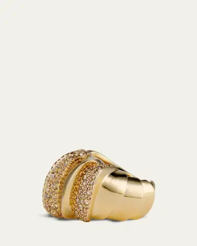 JV Insardi Asymmetrical Continuum Statement Ring | Thumbnail 3
