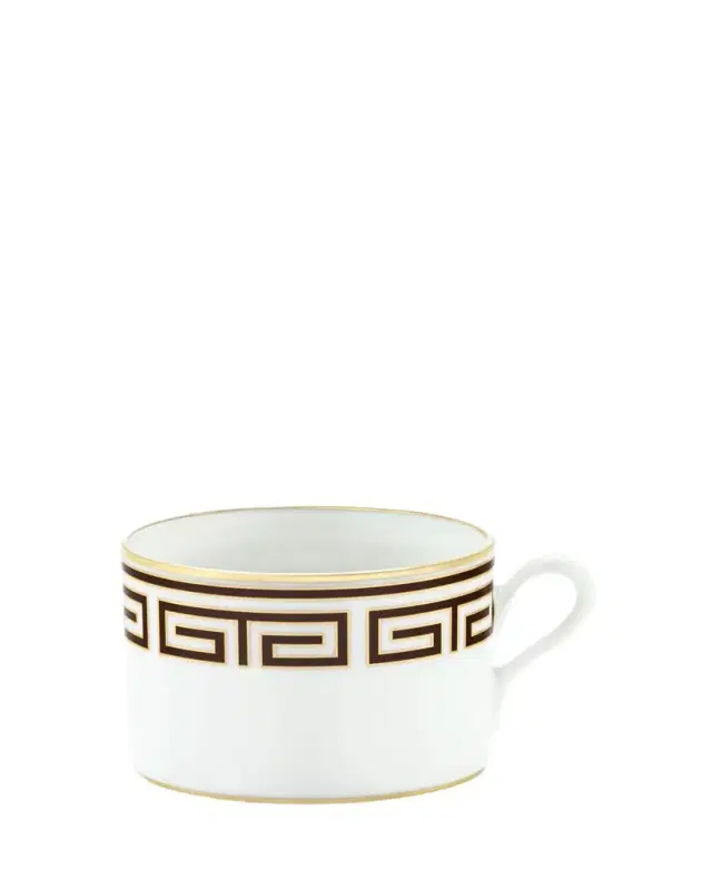 GINORI 1735 Labirinto Ebano Tea Cup, 7.75 oz.