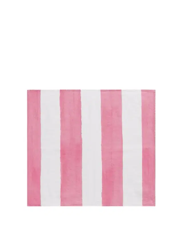 SUMMERILL & BISHOP Striped Linen Napkin