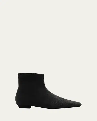 Proenza Schouler Trap Suede Zip Booties | Thumbnail 2
