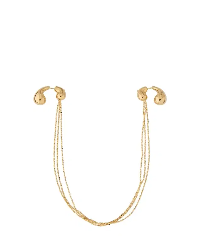 Bottega Veneta Mini Drop Chain Earrings