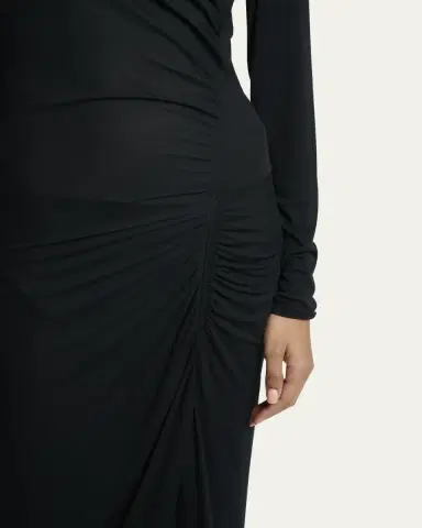 Etoile Isabel Marant Jelina Long-Sleeve Jersey Dress | Thumbnail 5 Etoile Isabel Marant Jelina Long-Sleeve Jersey Dress | Thumbnail 5