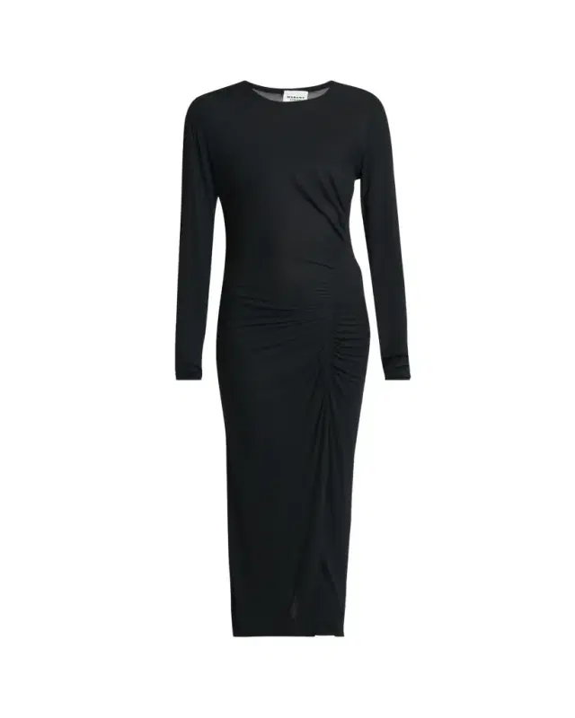 Jelina Long-Sleeve Jersey Dress