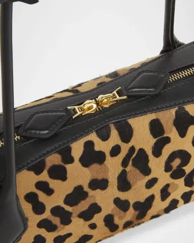 Alaïa Le Teckel Medium Shoulder Bag in Leopard Calf Hair | Thumbnail 5 Alaïa Le Teckel Medium Shoulder Bag in Leopard Calf Hair | Thumbnail 5