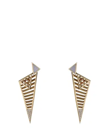 JV Insardi Fenestra Arc Edge Earrings | Thumbnail 1 JV Insardi Fenestra Arc Edge Earrings | Thumbnail 1