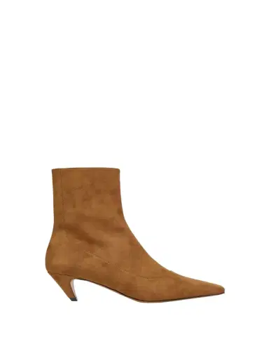 Stella McCartney Spur Vegan Suede Ankle Booties | Thumbnail 1 Stella McCartney Spur Vegan Suede Ankle Booties | Thumbnail 1