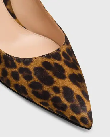 Gianvito Rossi Gianvito Leopard-Print Suede Pumps | Thumbnail 4