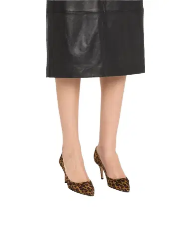 Gianvito Rossi Gianvito Leopard-Print Suede Pumps | Thumbnail 1