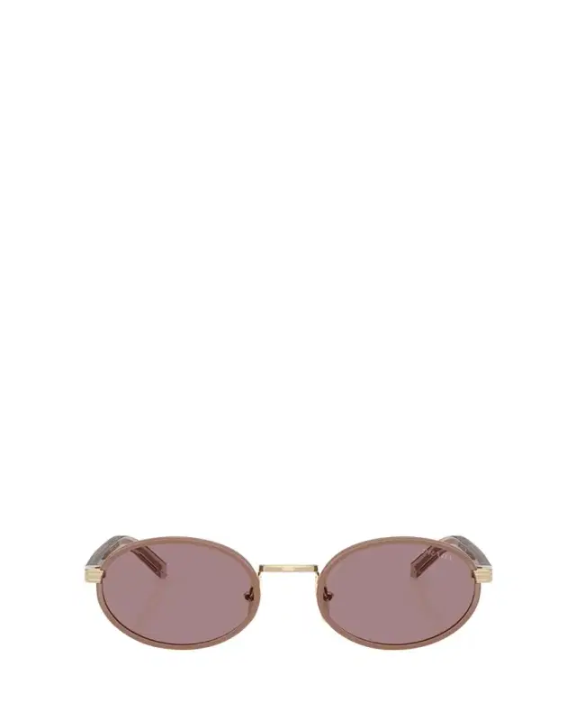 Prada PR B56S Oval Steel Sunglasses