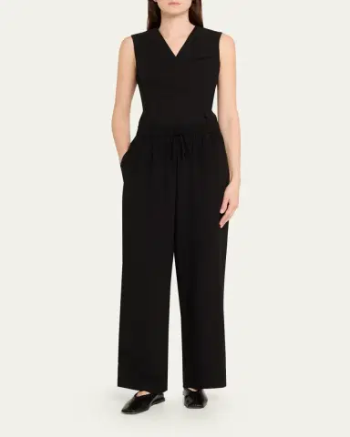 Matteau Silk Drawstring Trousers | Thumbnail 2