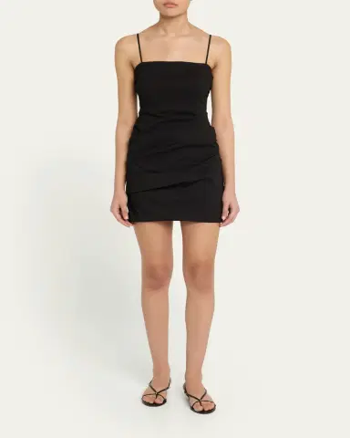 A.L.C. Mya Sleeveless Draped Mini Dress | Thumbnail 2 A.L.C. Mya Sleeveless Draped Mini Dress | Thumbnail 2
