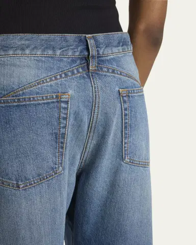 Alaïa Rounded Low-Rise Jeans | Thumbnail 5
