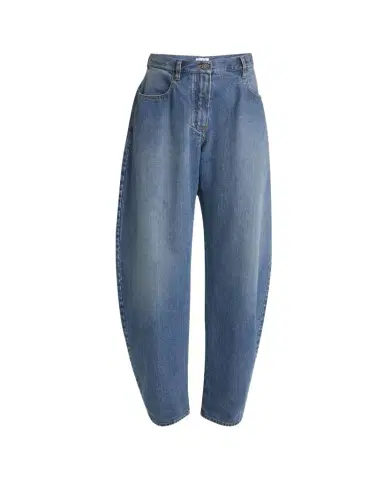 Alaïa Rounded Low-Rise Jeans | Thumbnail 1