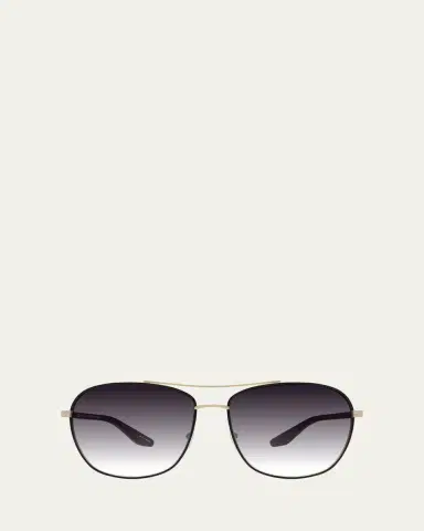 BARTON PERREIRA Sully Aviator Titanium Sunglasses | Thumbnail 3 BARTON PERREIRA Sully Aviator Titanium Sunglasses | Thumbnail 3