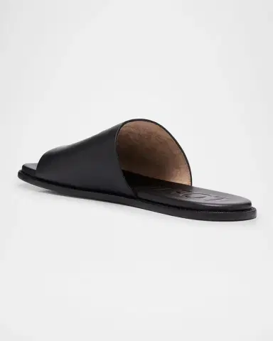 Loewe Men's Flex Anagram Soft Calfskin Slide Sandals | Thumbnail 3 Loewe Men's Flex Anagram Soft Calfskin Slide Sandals | Thumbnail 3