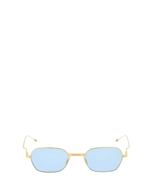 Thom Browne Men's Titanium Rectangle Sunglasses