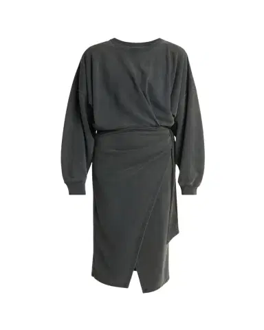 Etoile Isabel Marant Sandrina Draped Sweatshirt Dress | Thumbnail 1 Etoile Isabel Marant Sandrina Draped Sweatshirt Dress | Thumbnail 1