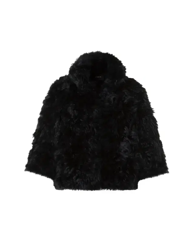 Akris Phila Kid Goat Shearling Jacket