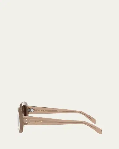 Celine 3 Dot Geometric Square Sunglasses | Thumbnail 7