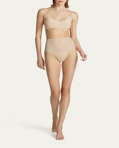 Commando Featherlight Control High-Rise Smoothing Thong | Thumbnail 12