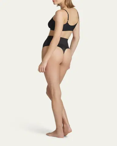 Commando Featherlight Control High-Rise Smoothing Thong | Thumbnail 6