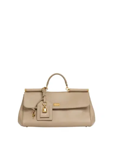 Dolce & Gabbana My Sicily Leather Top-Handle Bag | Thumbnail 1