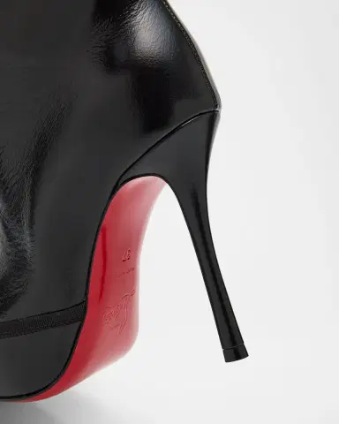 Christian Louboutin 100mm Cassia Nodo Leather Knee Boots | Thumbnail 2