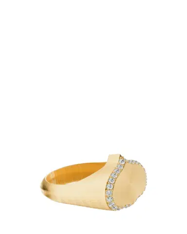 KAMAL Eye Adore Diamond Signet Ring | Thumbnail 1 KAMAL Eye Adore Diamond Signet Ring | Thumbnail 1