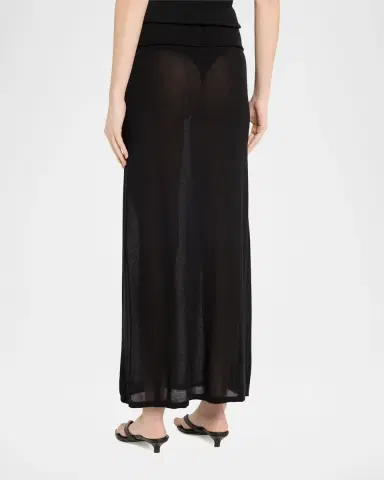 TOTEME Sheer Knit Maxi Skirt | Thumbnail 2 TOTEME Sheer Knit Maxi Skirt | Thumbnail 2