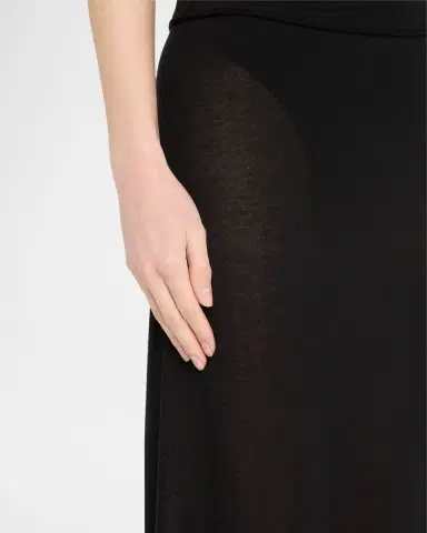TOTEME Sheer Knit Maxi Skirt | Thumbnail 4 TOTEME Sheer Knit Maxi Skirt | Thumbnail 4