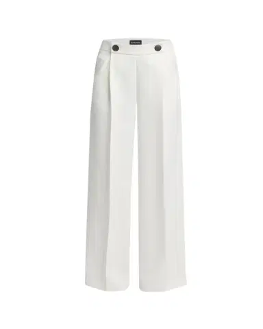 Giorgio Armani Wide Leg Silk Cady Trousers | Thumbnail 1