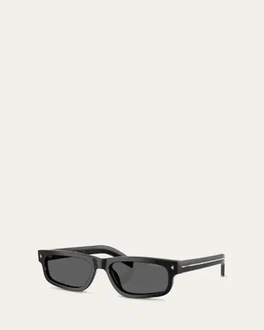 Prada Men's PR B11S Rectangle Sunglasses | Thumbnail 2 Prada Men's PR B11S Rectangle Sunglasses | Thumbnail 2