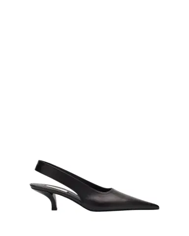 TOTEME Leather Slingback Pumps | Thumbnail 1